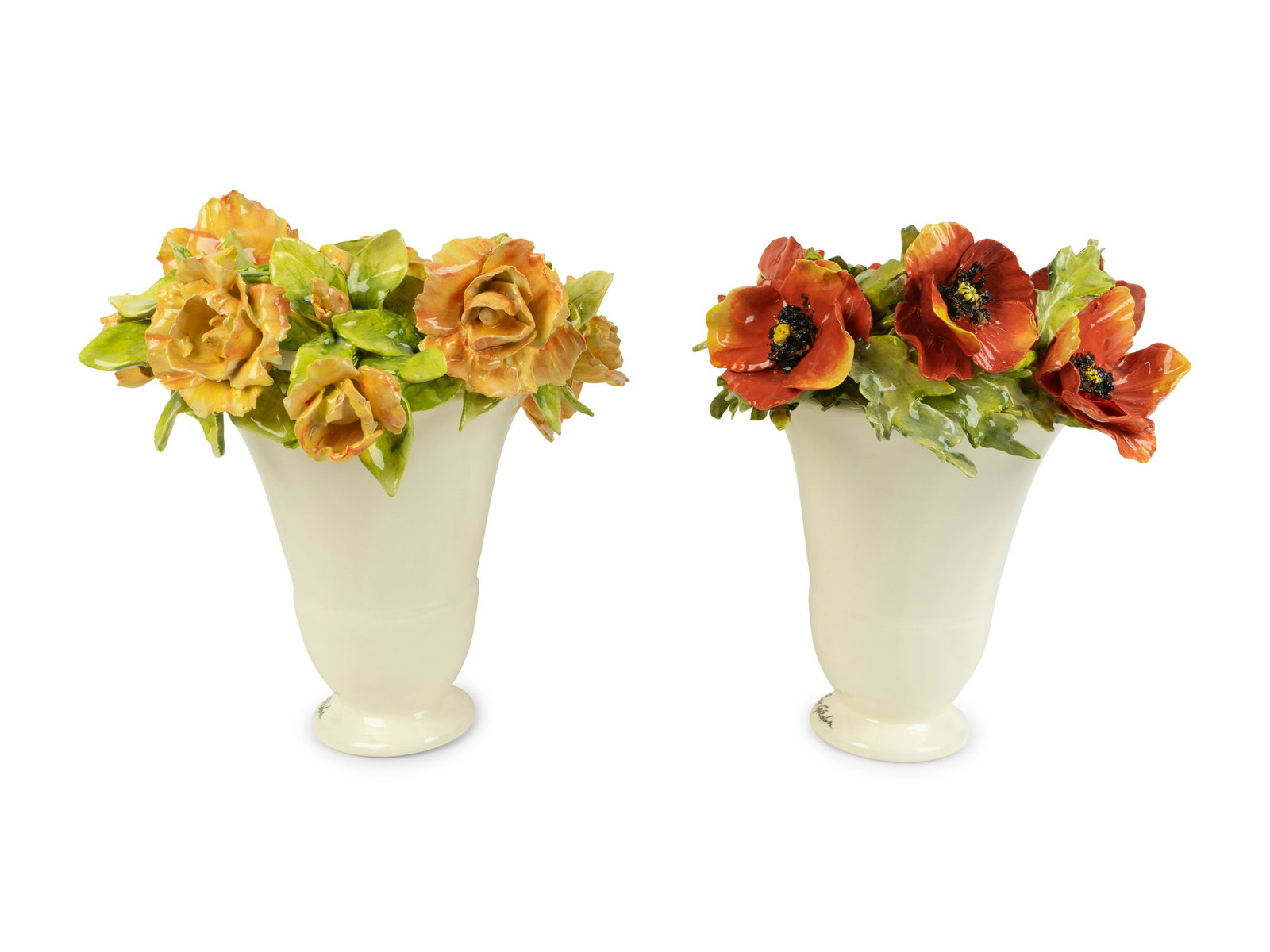 A Pair of Eva Gordon Ceramic Vases (1 of 5)