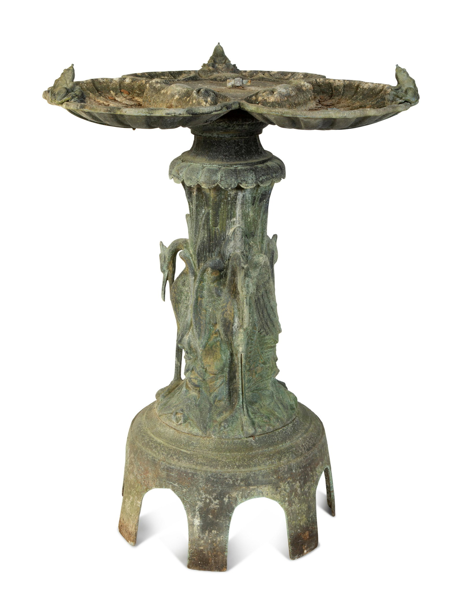 A Cast Bronze Fountain (1 of 2)