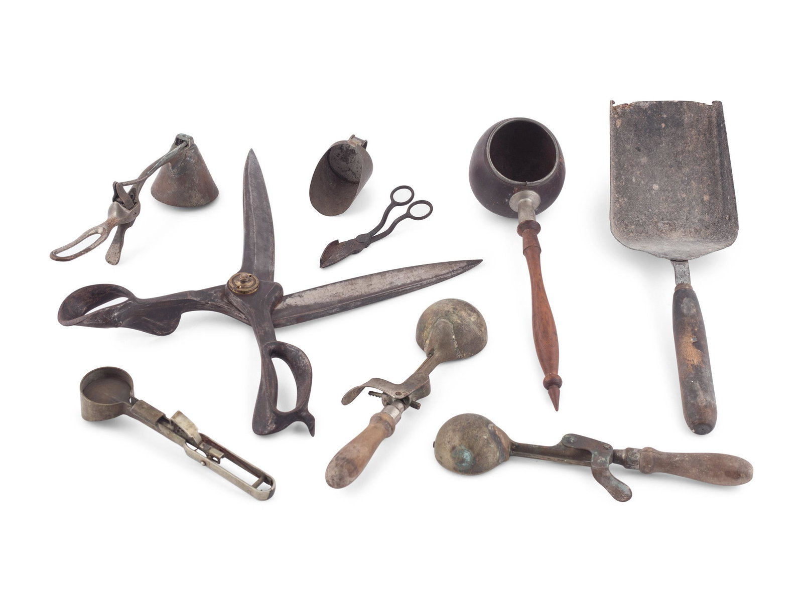 Nine Iron and Tin Kitchen Tools (1 of 3)