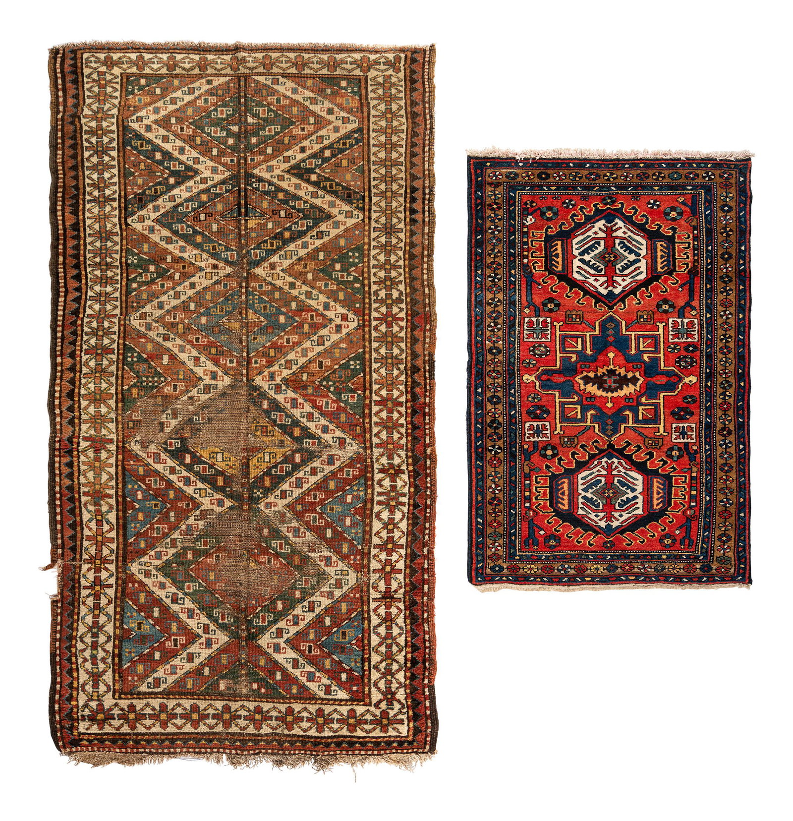A Group of Persian Wool Rugs (1 of 4)