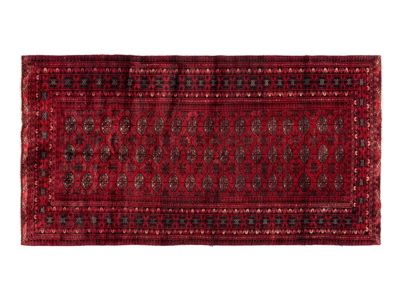 A Bokhara Wool Rug (1 of 2)