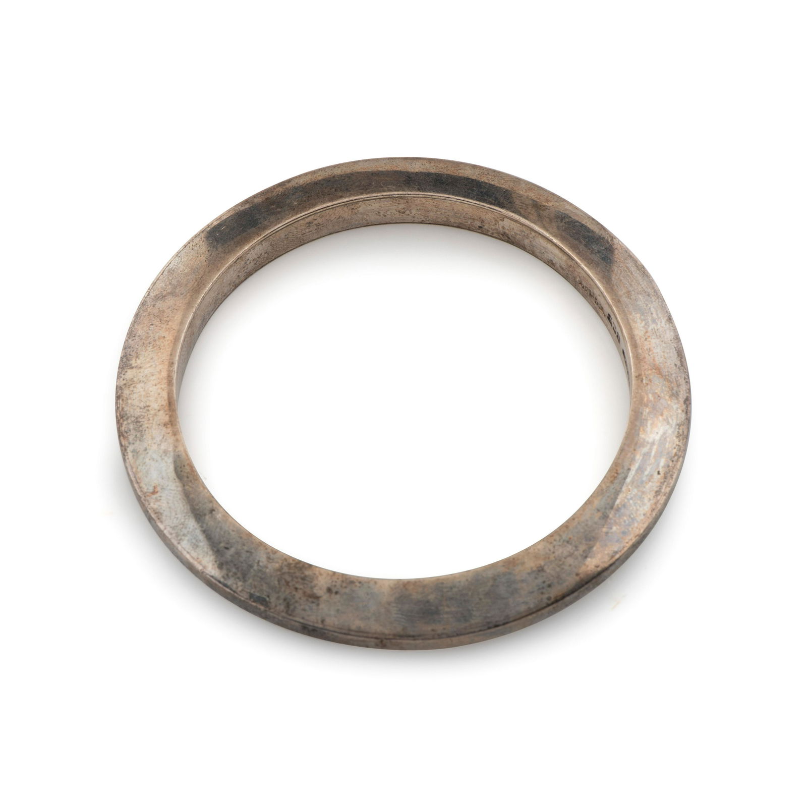 Taxco Sterling Silver Bangle Bracelet (1 of 2)