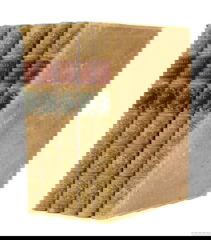 WALPOLE, HORACE. Anecdotes of Painting in England.: WALPOLE, HORACE Anecdotes of Painting in England; With some Account of the Principal Artists; And incidental NOTES on other ARTS; Collected by the late Mr. George Vertue. (London): Thomas Farmer, 1762