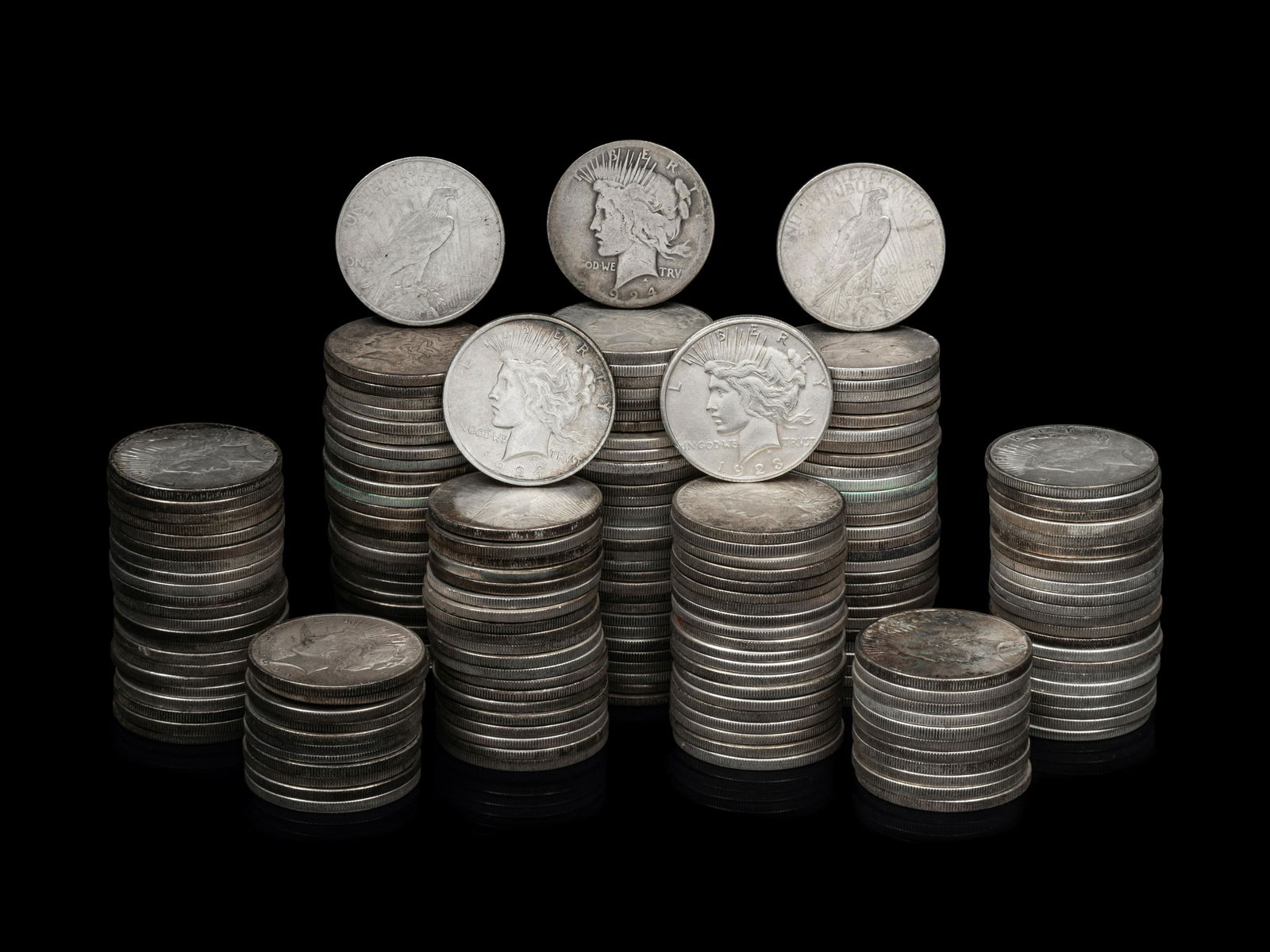 Two Hundred Peace $1 Coins (1 of 2)