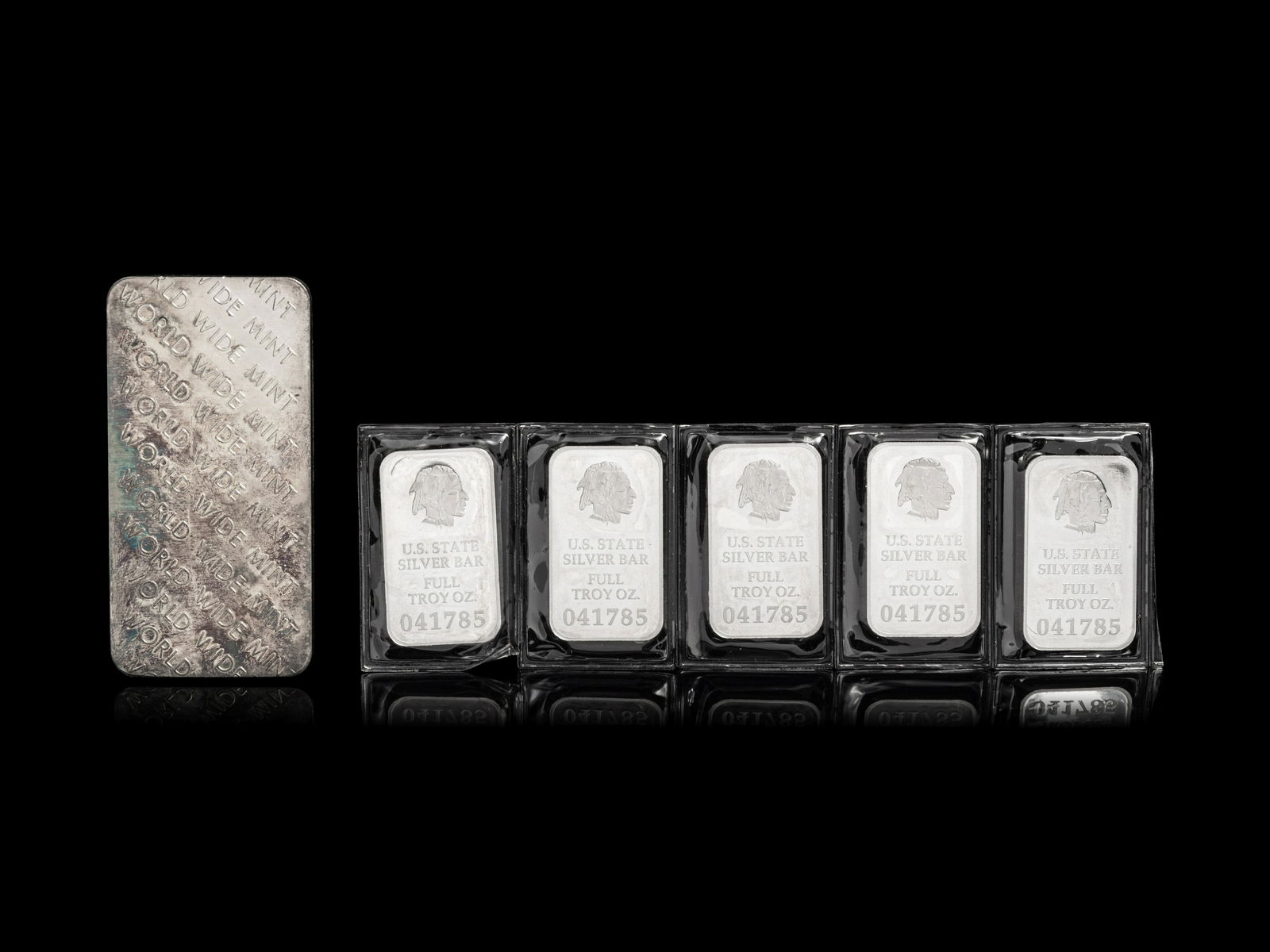 [PRIVATE ISSUE] A 10-Troy Oz. Silver Bar (1 of 2)