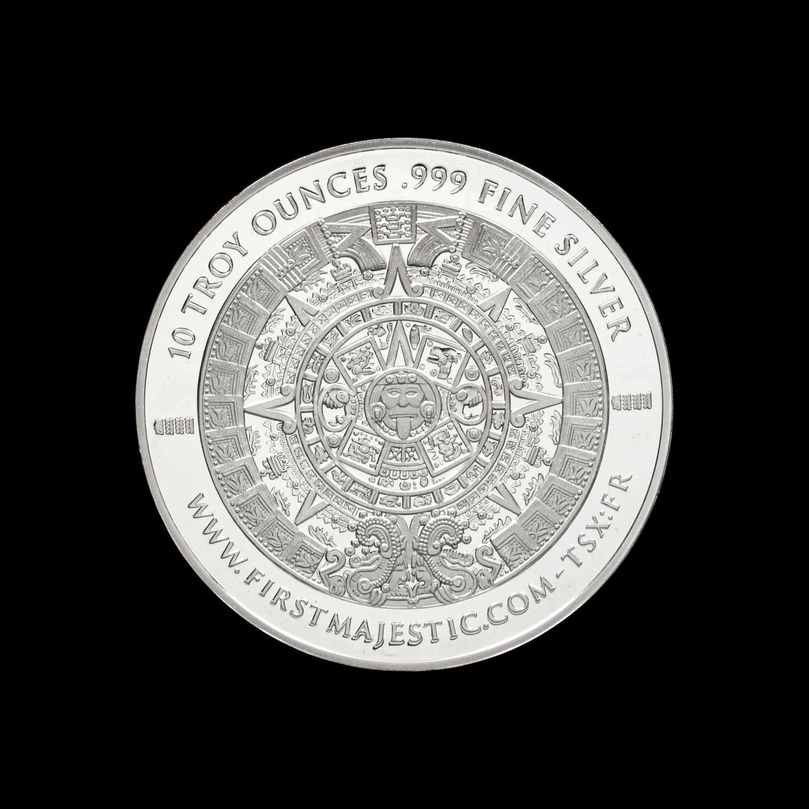 [PRIVATE ISSUE] An Aztec Calendar Commemorative 10-Troy (1 of 3)