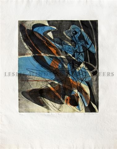 Stanley William Hayter, (British, 1901-1988), Jeu : Stanley William Hayter (British, 1901-1988) Jeu d'Eau, 1953 lithograph edition 120/200, signed and dated (lower right) 15 x 12 1/4 inches. Property from the Estate of Marjorie C. Barnett, M.D., Chic