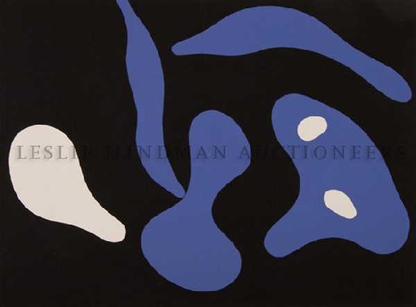 Jean Arp, (French, 1888-1966), M8: Jean Arp (French, 1888-1966) M8 serigraph 18 7/8 x 14 3/8 inches.