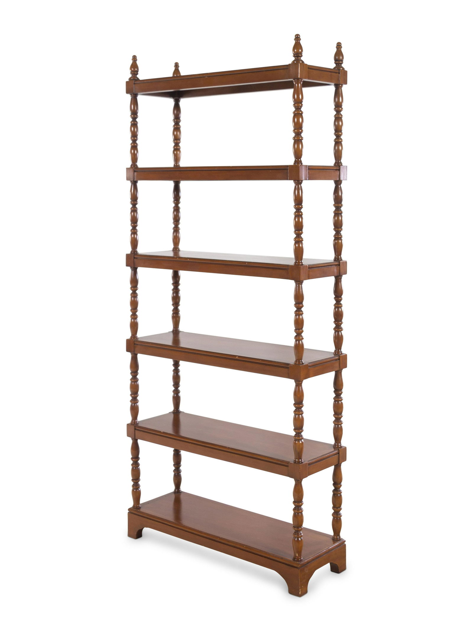 A Regency Style Walnut Etagere (1 of 2)