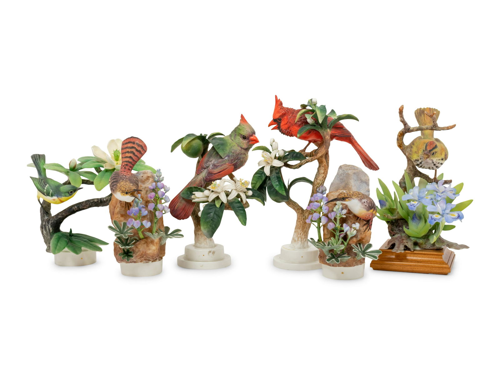 Six Royal Worcester Dorothy Doughty Porcelain Groups (1 of 4)