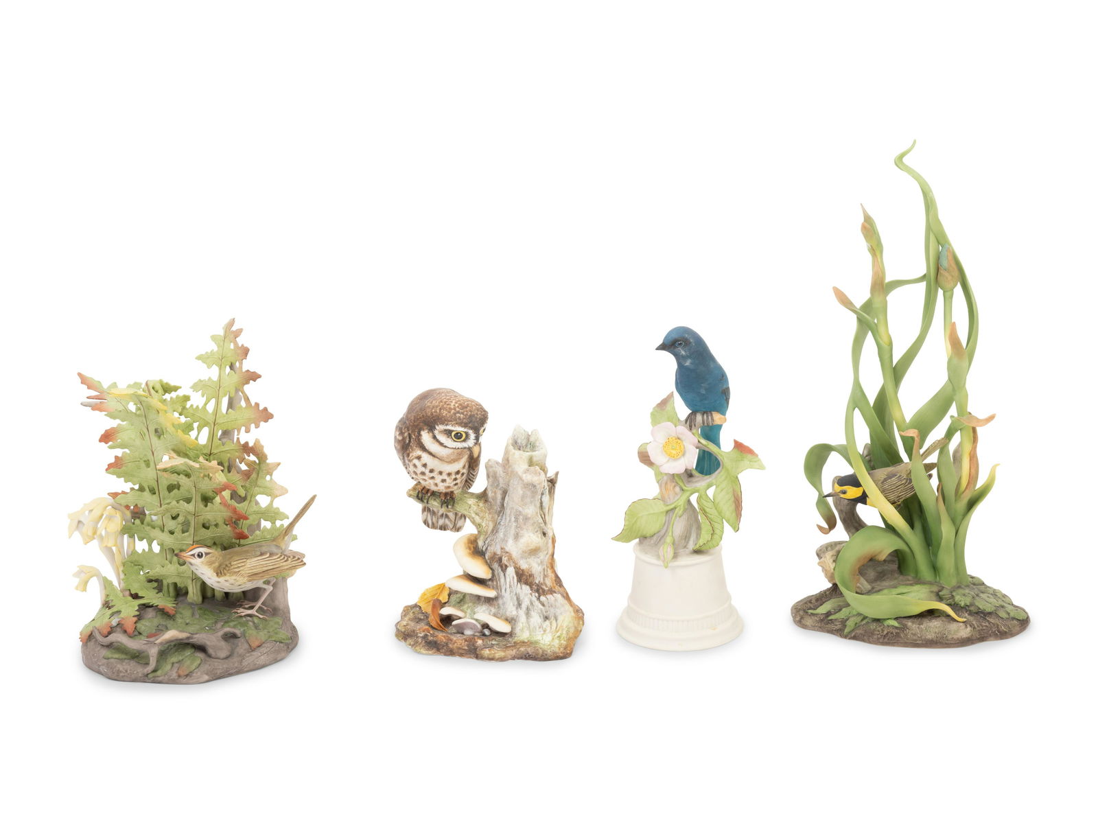 Four Boehm Porcelain Groups (1 of 6)