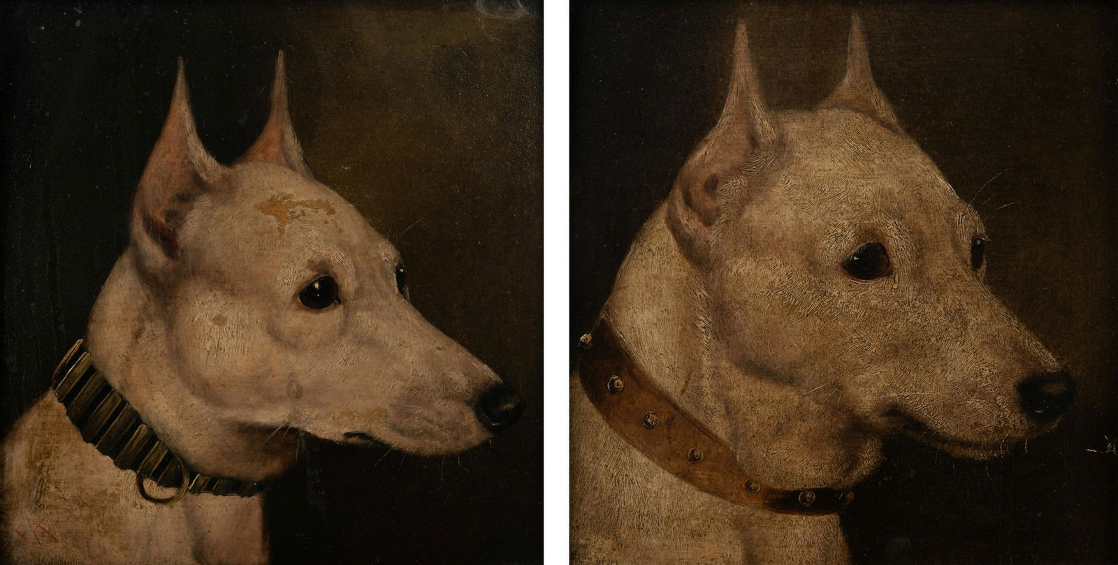 Two Paintings of Champion Bull Terriers (1 of 9)