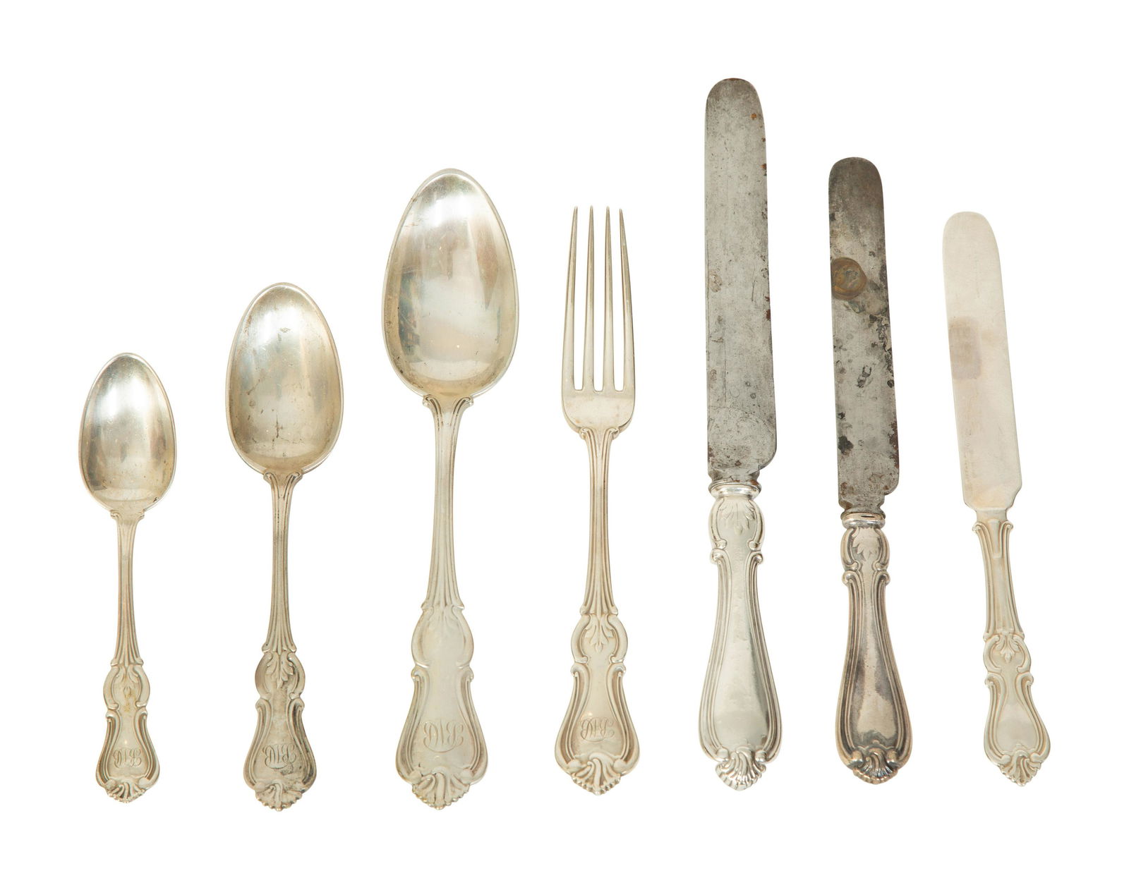 A Tiffany Silver Flatware Service (1 of 4)