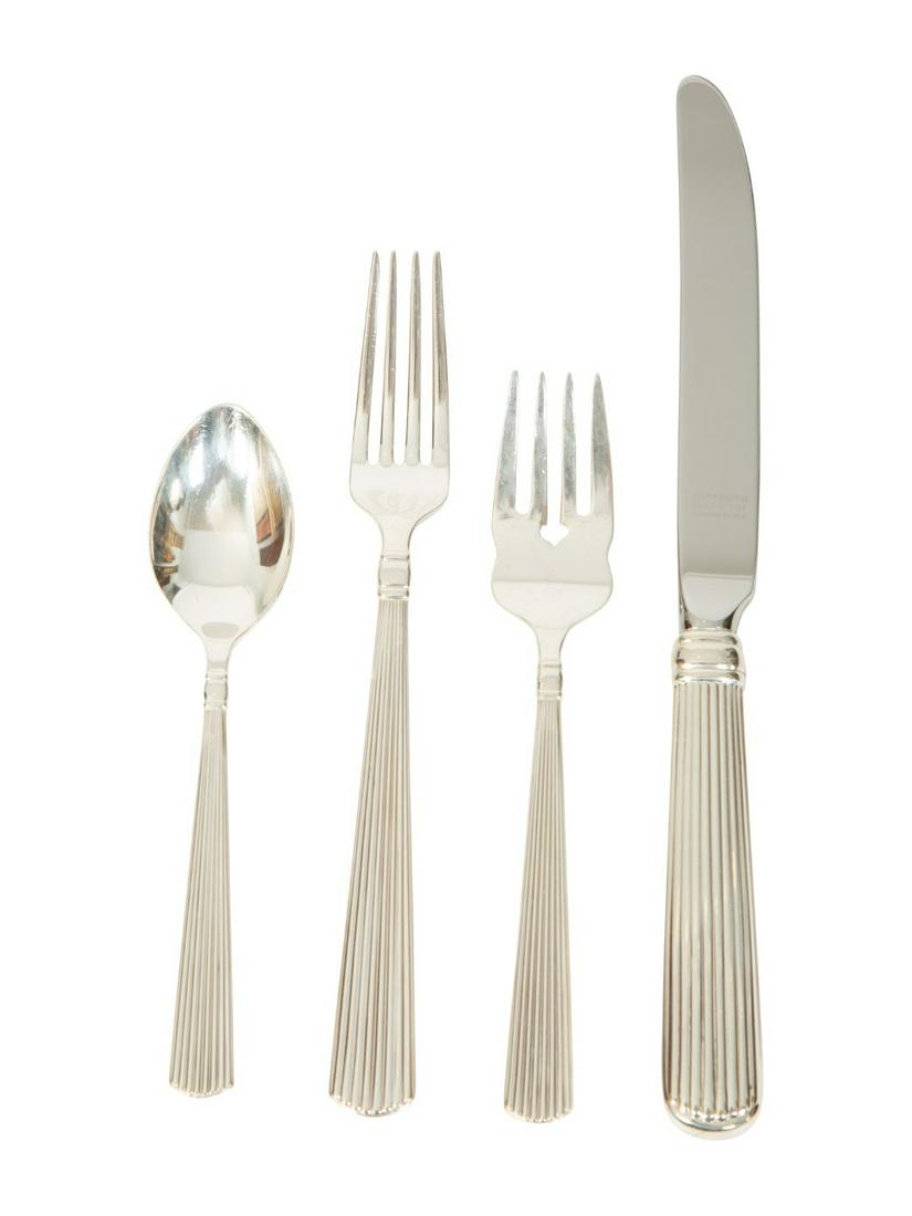 An American Silver Flatware ServiceReed and Barton, (1 of 2)