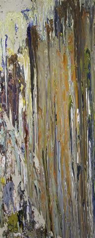 Larry Poons, (American, b. 1937), Untitled, 1976: Larry Poons (American, b. 1937) Untitled, 1976 acrylic on canvas signed and dated (verso) 86 x 34 1/2 inches. Provenance: [with] Dart Gallery, Inc., Chicago, Illinois