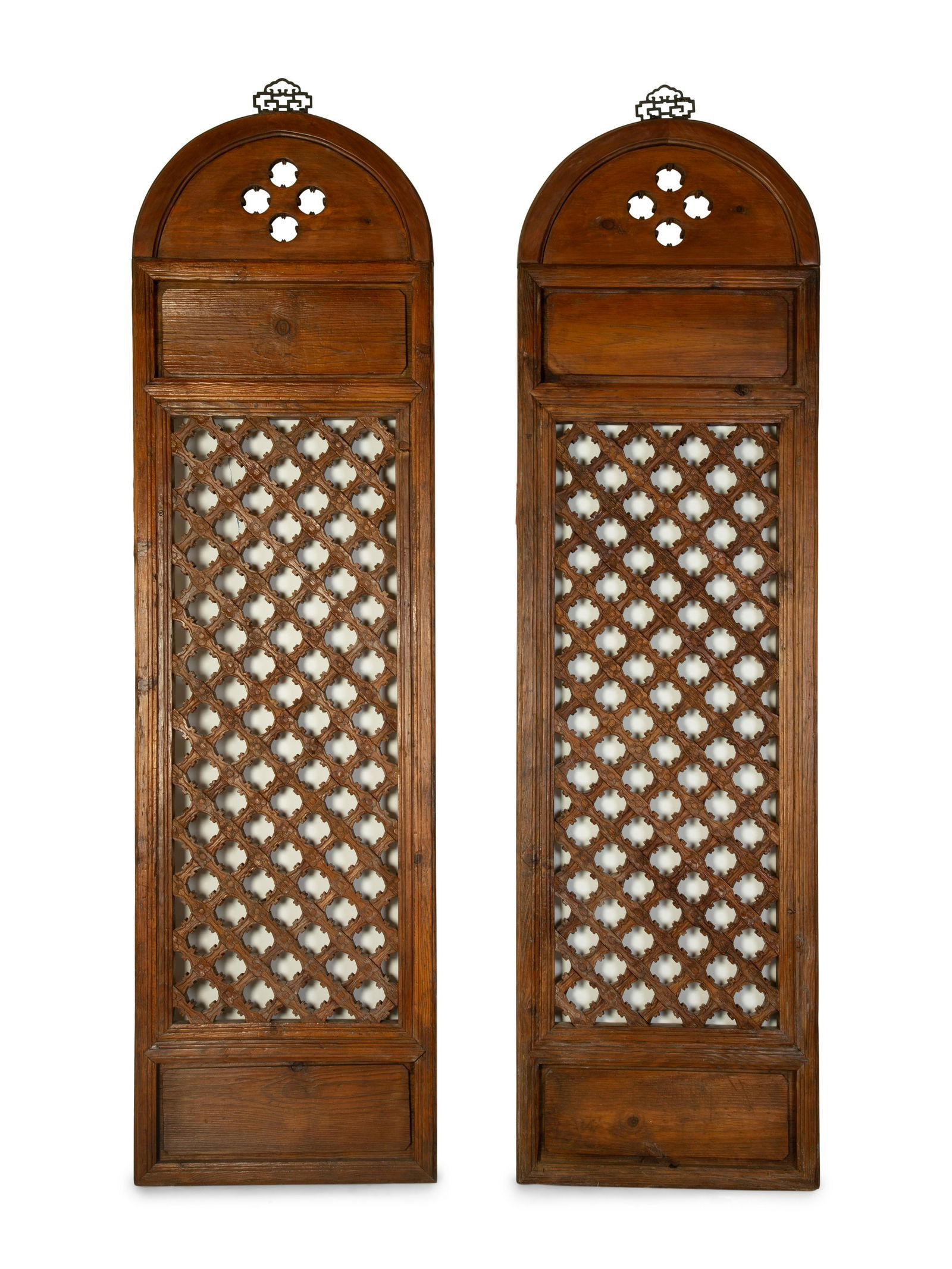 Two Southeast Asian Pierce Carved Panels Height 78, (1 of 3)