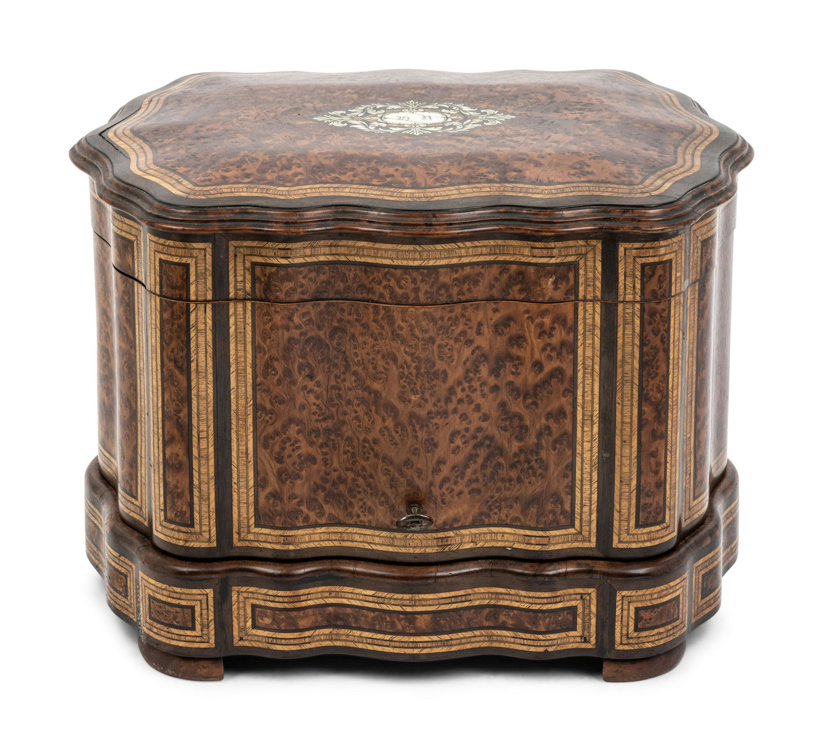 A Napoleon III Amboyna Cave a Liqueur (1 of 6)