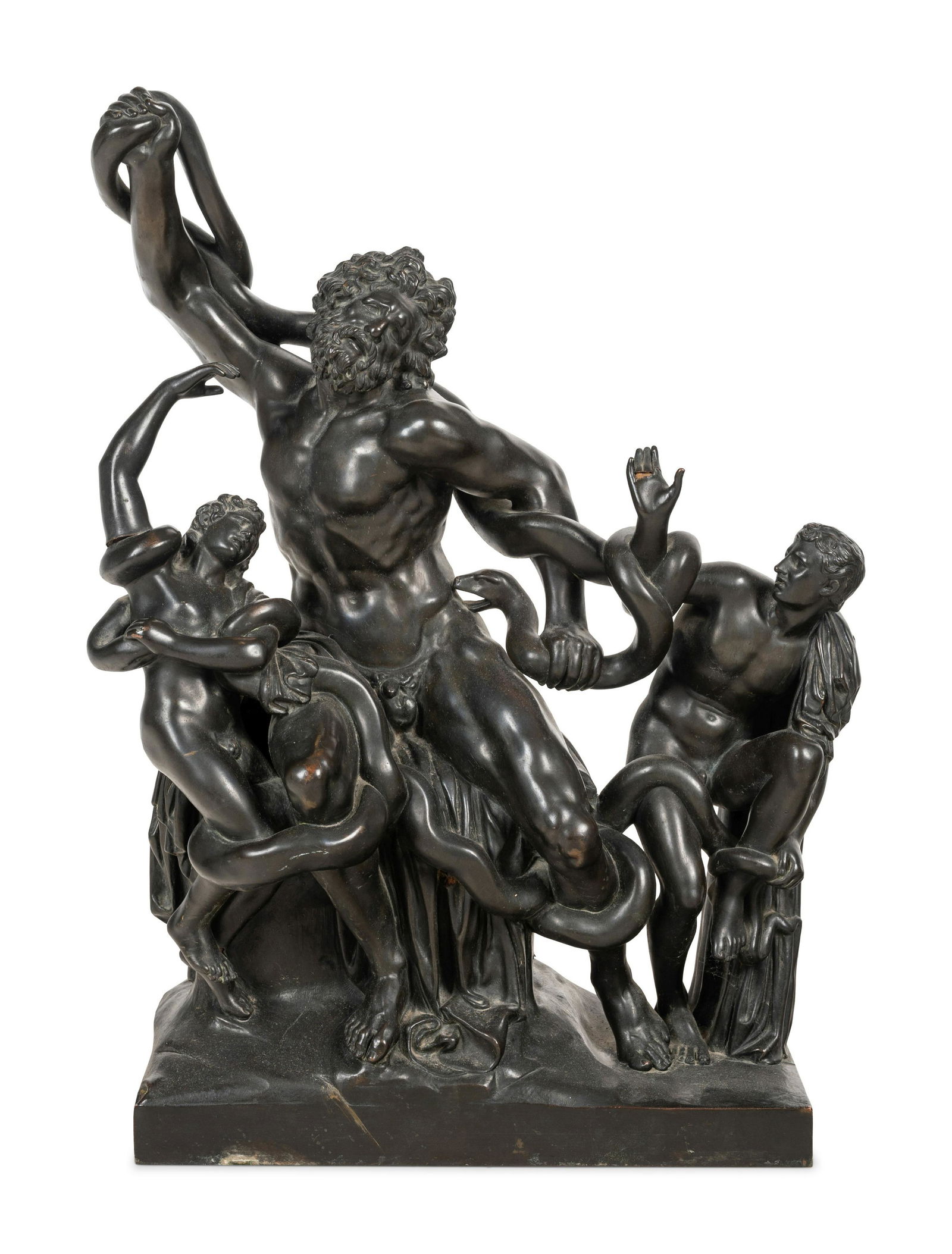 An Italian Bronze Figure of Laocoon and His SonsAfter (1 of 5)