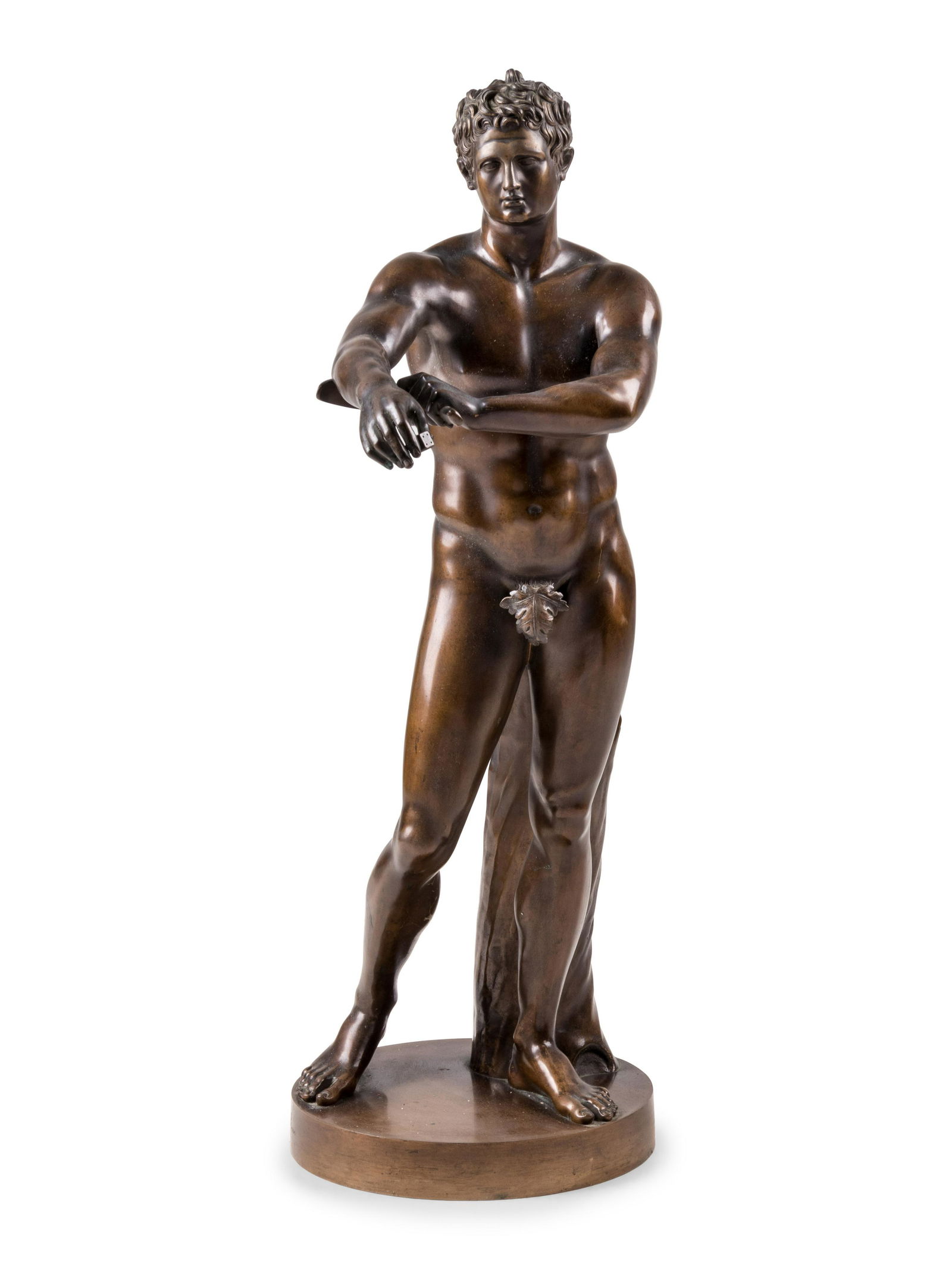 An Italian Bronze Figure of an Athlete After the (1 of 4)
