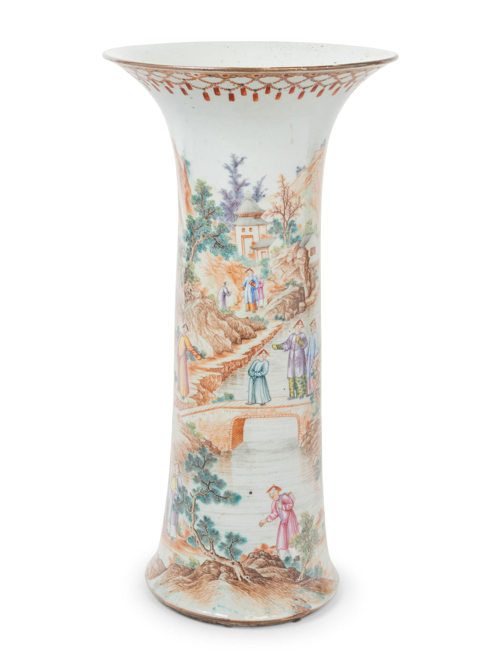 A Chinese Export Porcelain Vase (1 of 4)