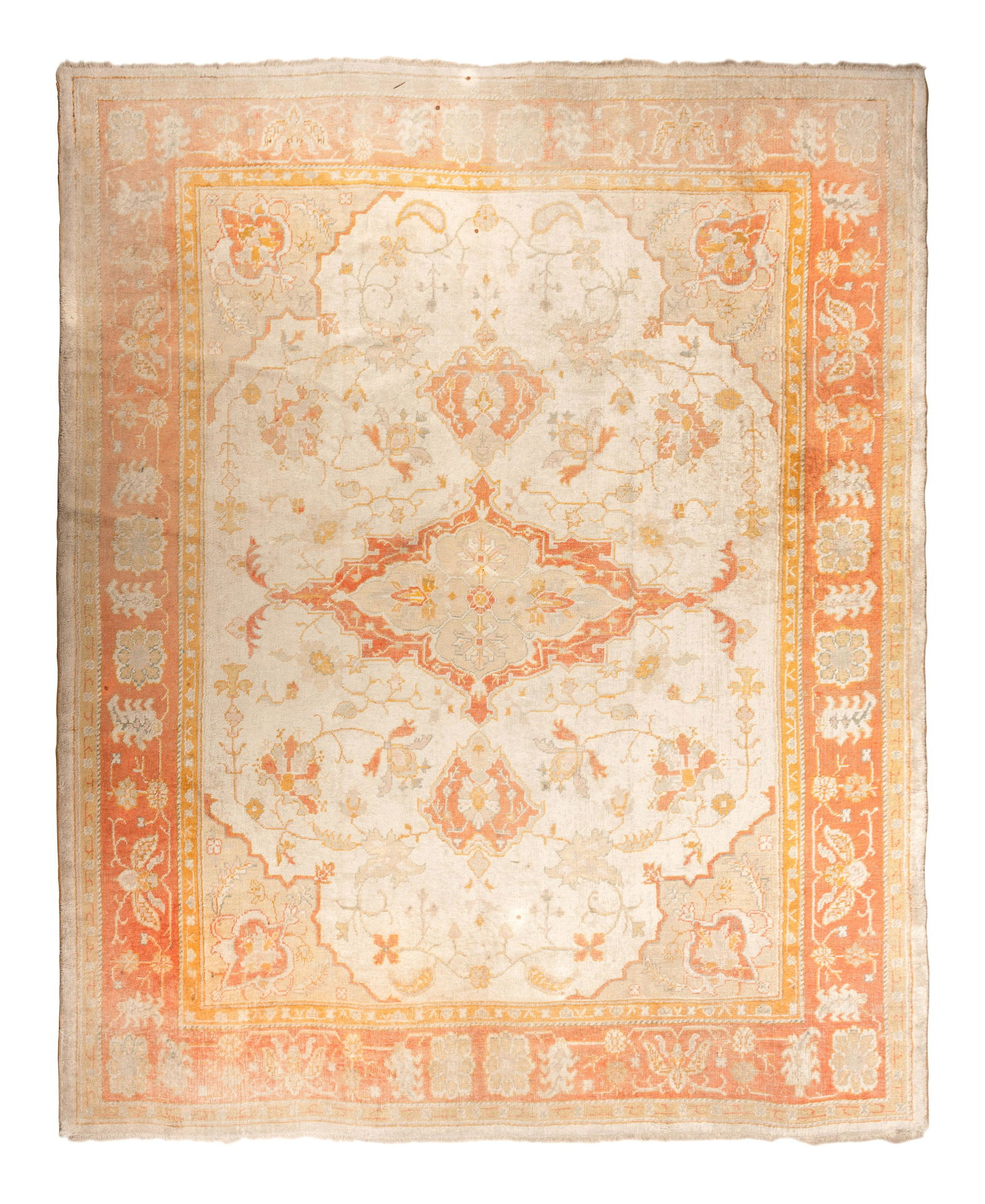 An Oushak Wool Rug (1 of 4)