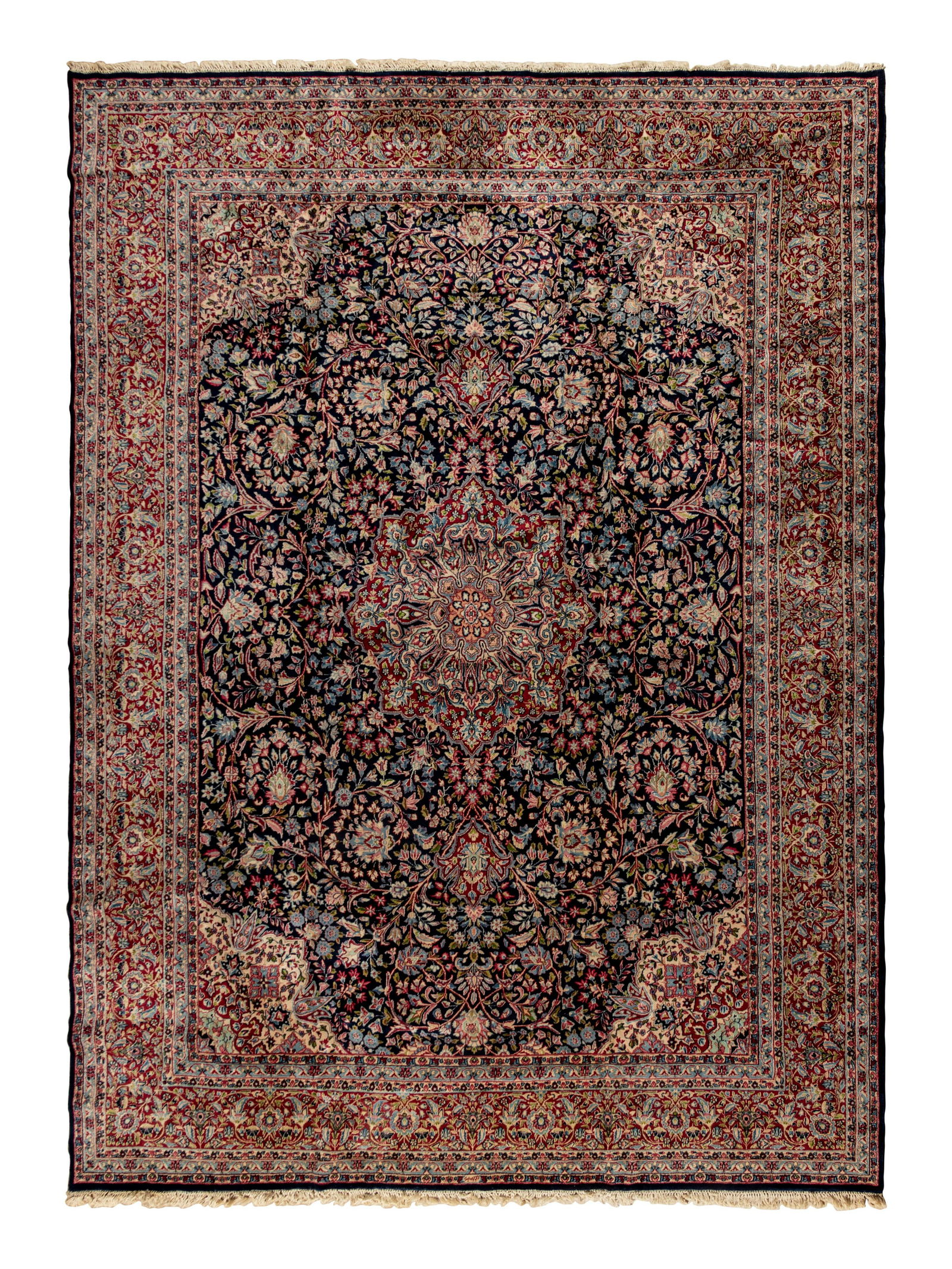 A Kirman Wool Rug (1 of 4)