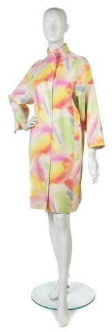 An Oscar de la Renta Floral Jacket.: An Oscar de la Renta Floral Jacket. Labeled: Oscar de la Renta. Property of a Lady New York City, New York