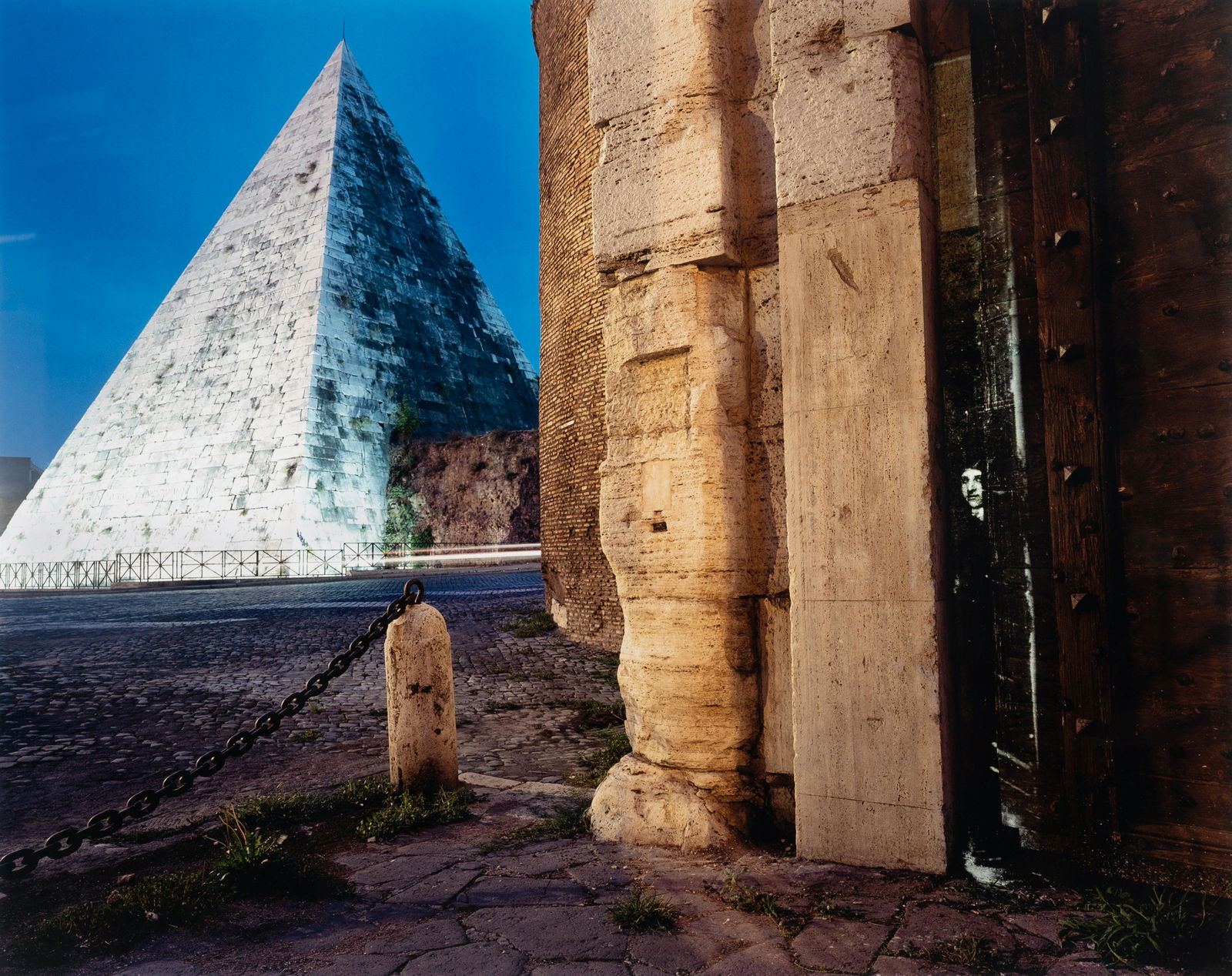 Shimon Attie (American, b. 1957) At Pyramide, 2003 (1 of 4)