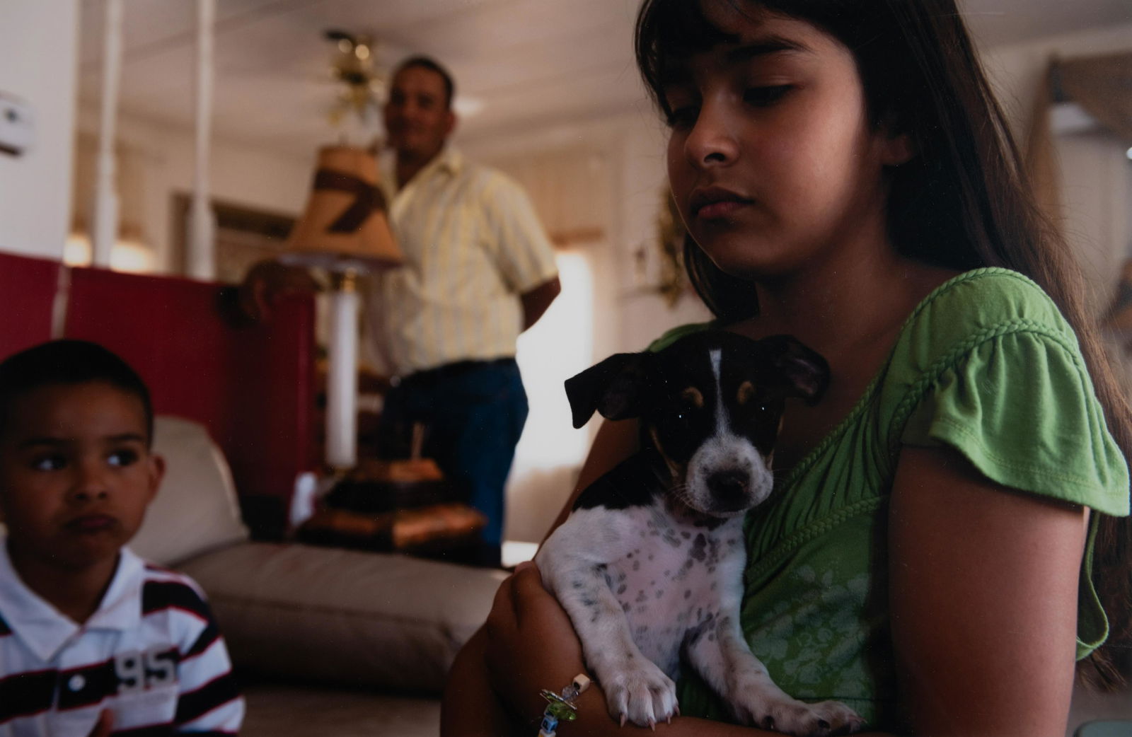 Francie Bishop Good (American, b. 1949) Dotsero, Dad: Francie Bishop Good (American, b. 1949) Dotsero, Dad Looking On, 2009 c-print numbered 1/7 in ink, bearing artist label (frame backing, verso) 11 x 16 3/4 inches. Provenance: Locust Projects, Miami