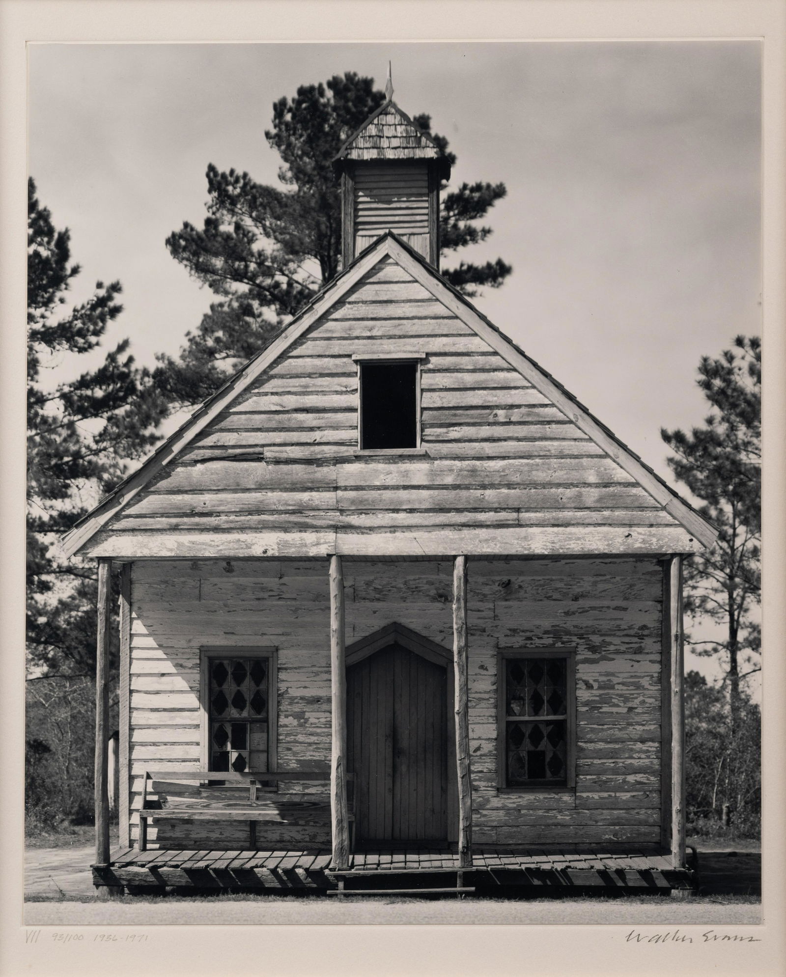 Walker Evans (American, 1903-1975) Wooden Church, South (1 of 5)