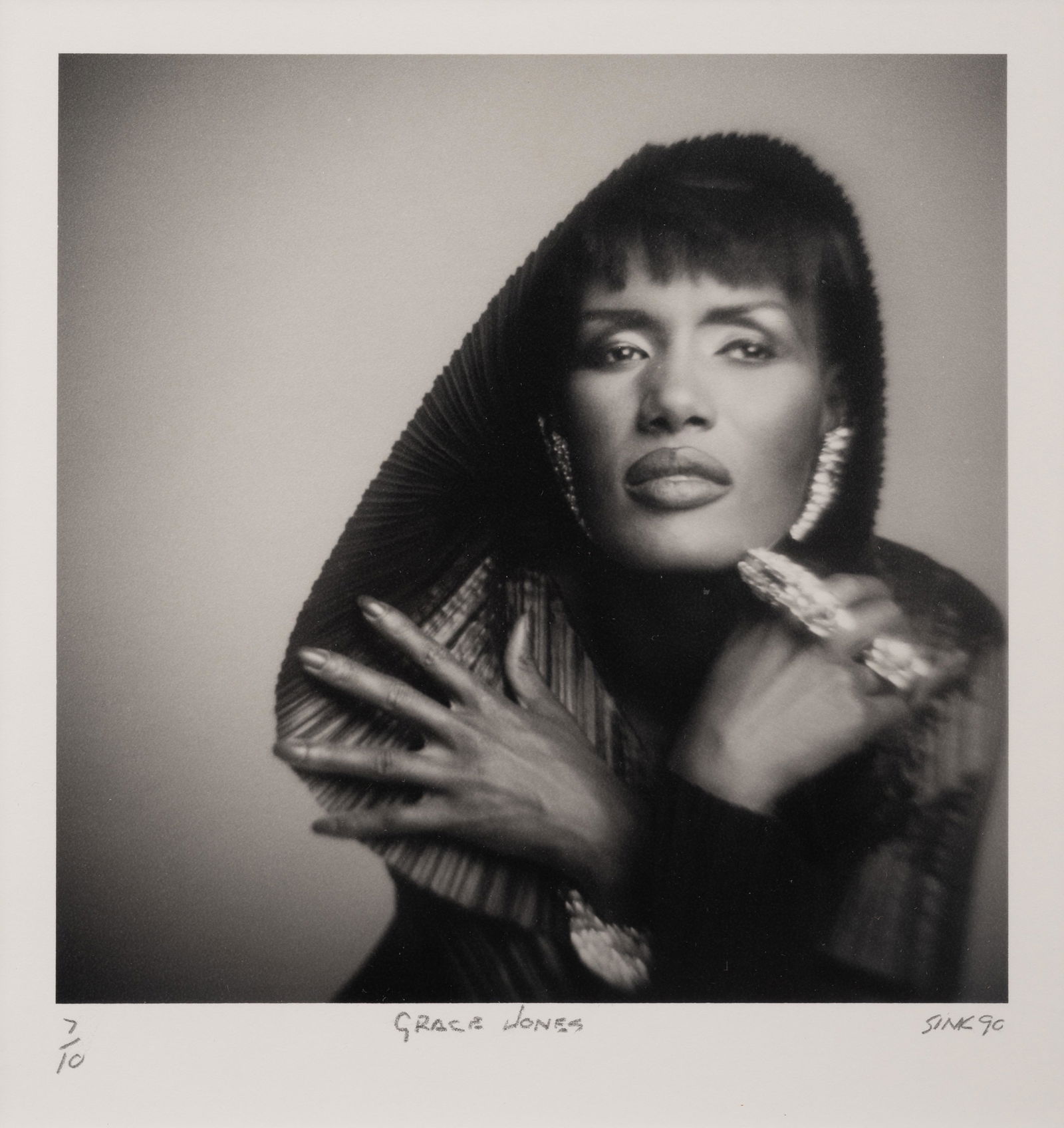 Mark Sink (American, b. 1958) Grace Jones, 1990 (1 of 4)