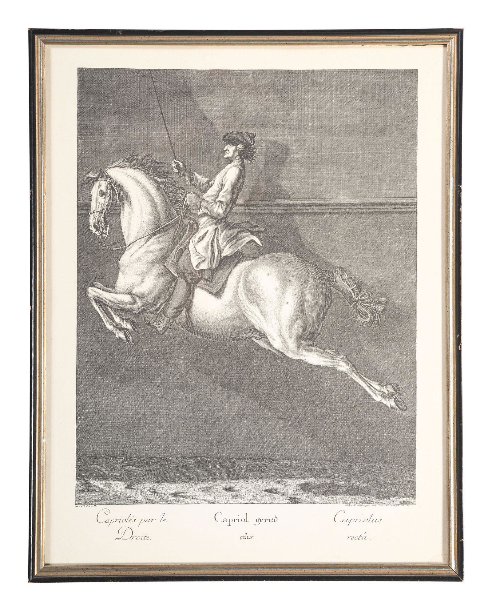 Six Austrian Equestrian Engravings (1 of 6)