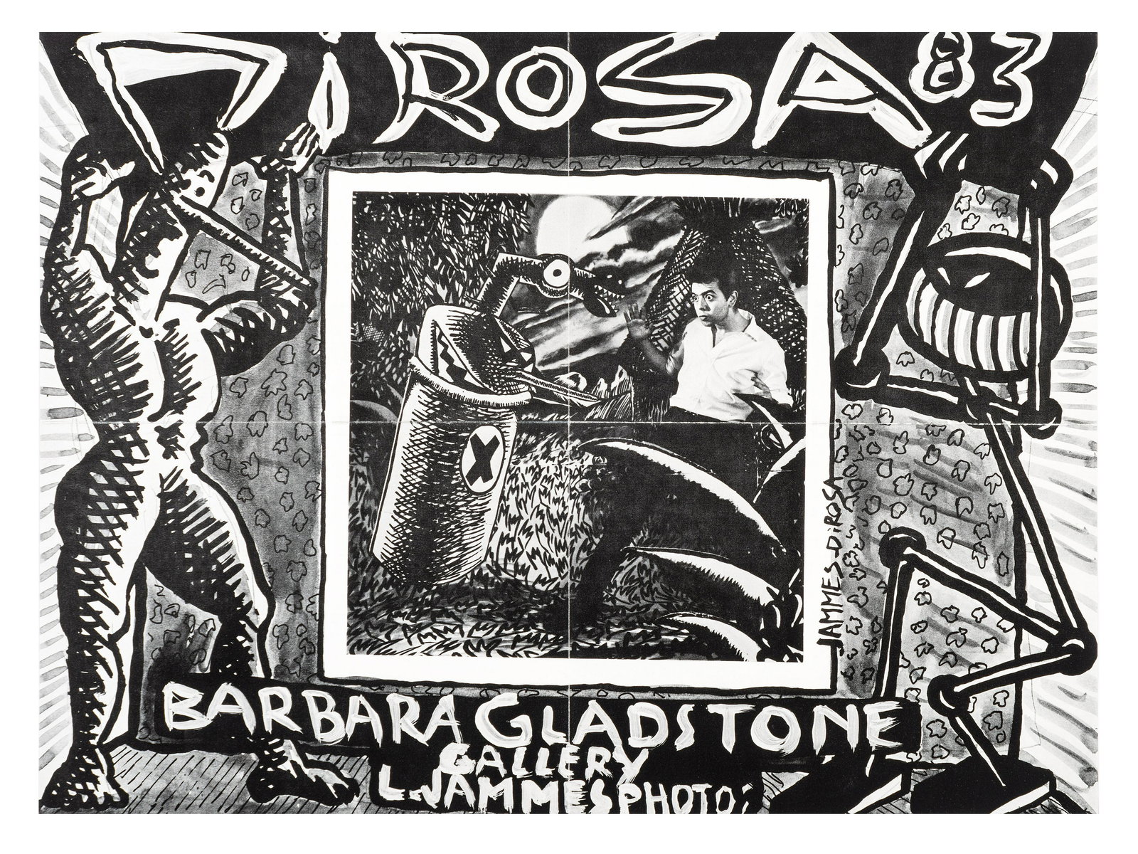 Six Contemporary Art Exhibition Posters (1 of 6)