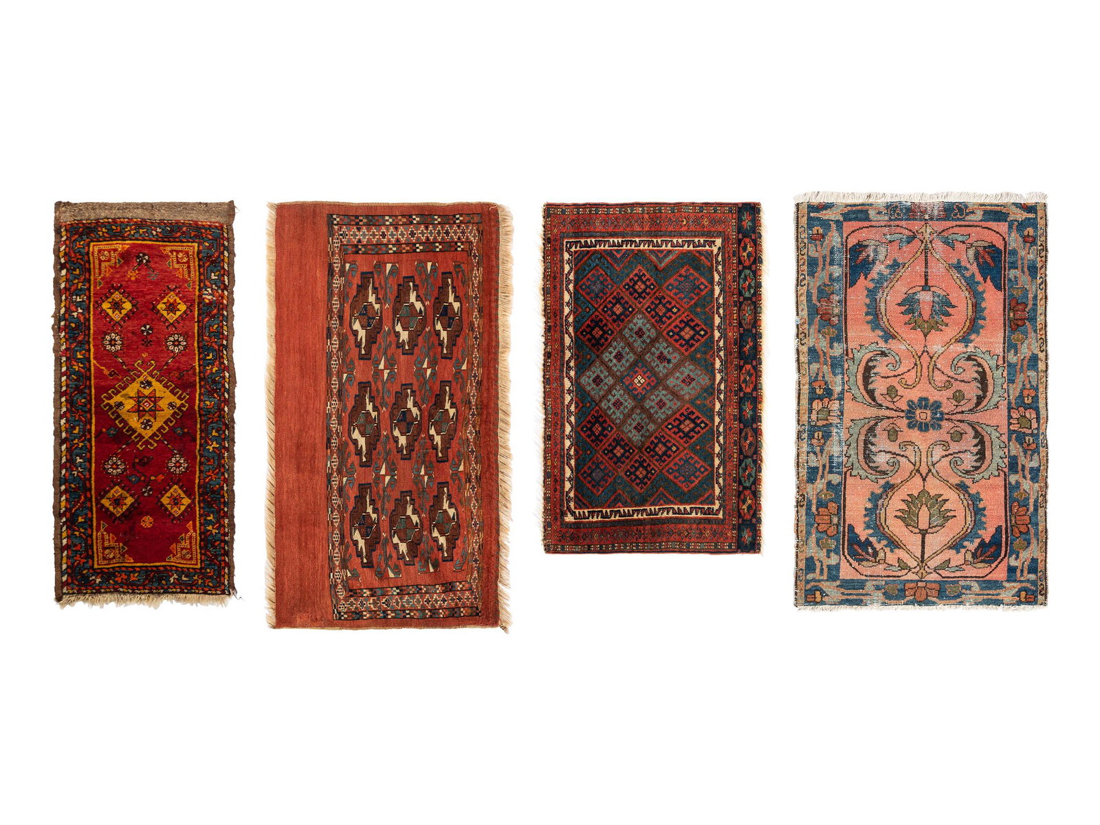 Four Persian Wool Area Rugs (1 of 2)