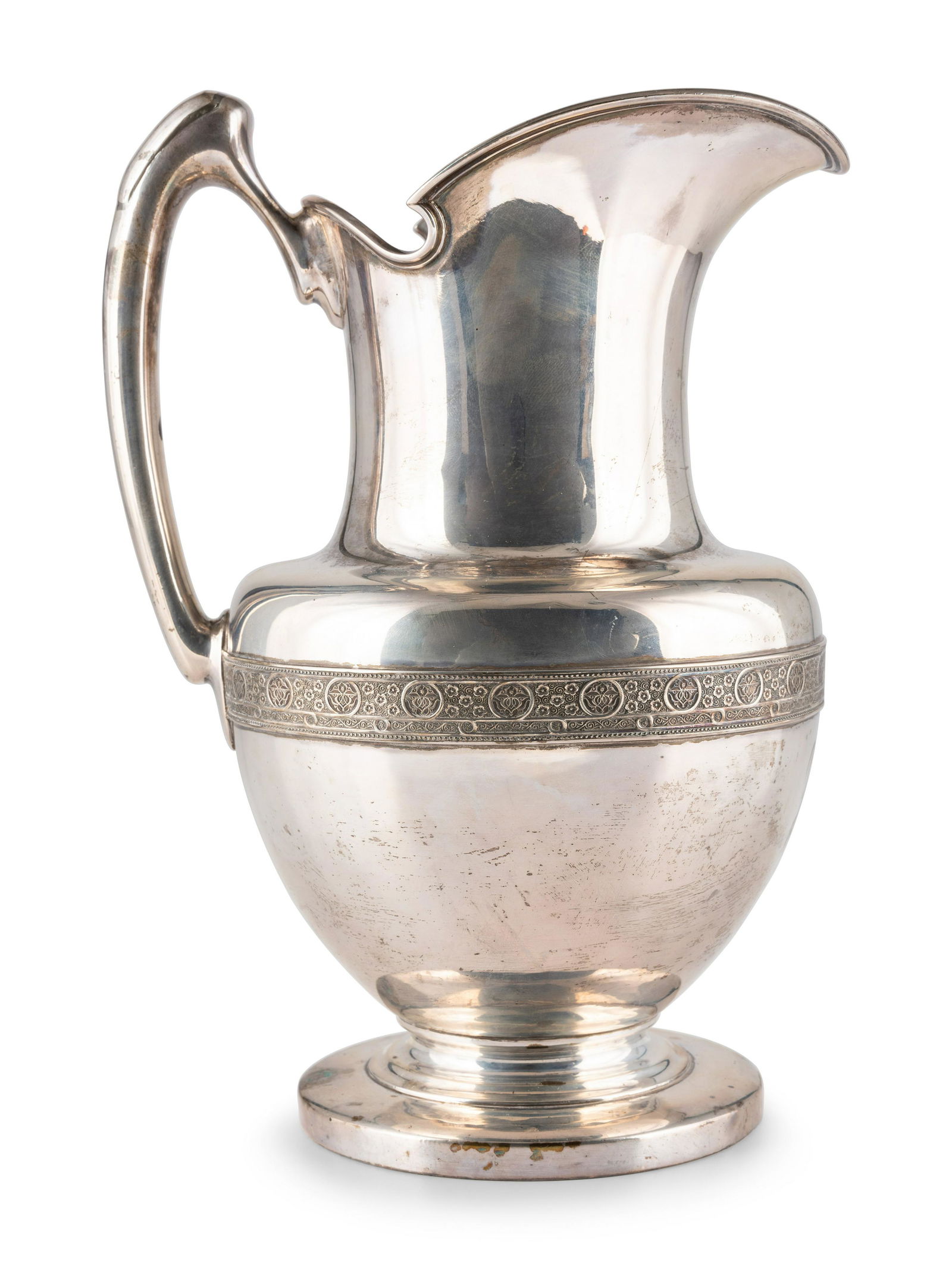 An American Silver Water Pitcher (1 of 4)