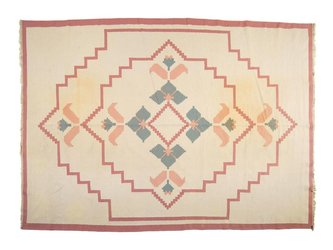 An American Woven Rug and Runner (1 of 4)