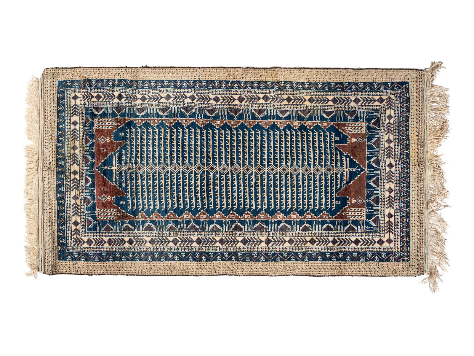 A Turkish or Afghan Wool Rug (1 of 2)