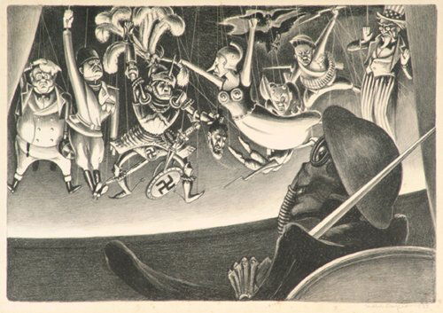 MABEL DWIGHT (American 1876-1955) DANSE M: MABEL DWIGHT (American 1876-1955) DANSE MACABRE (DANCE OF DEATH) Edition of 40, pencil signed and dated 1933 in margin, lithograph [Robinson/Pirog 67]. 9 3/8 x 13 9/16 in.