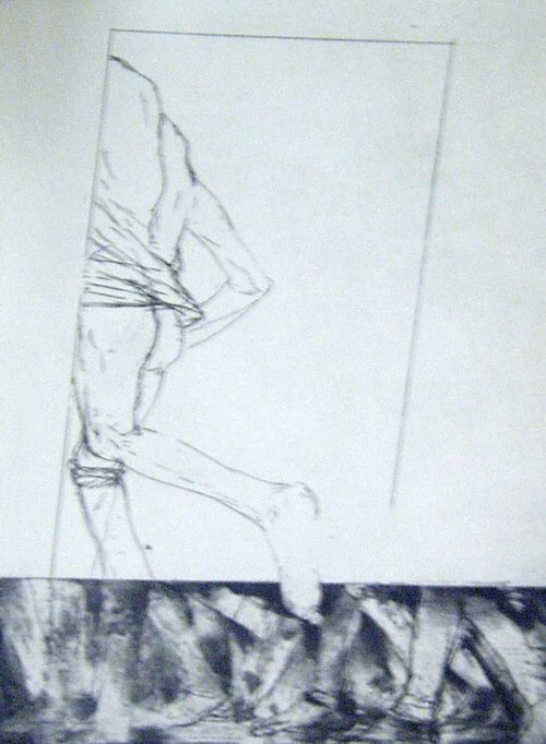 MICHAEL MAZUR (American b. 1935) TWO ETC: MICHAEL MAZUR (American b. 1935) TWO ETCHINGS Each pencil signed, titled and numbered in margin; RUNNING (1967); and MORNING - BED. Larger: 23 3/4 x 17 7/8 in. (2).