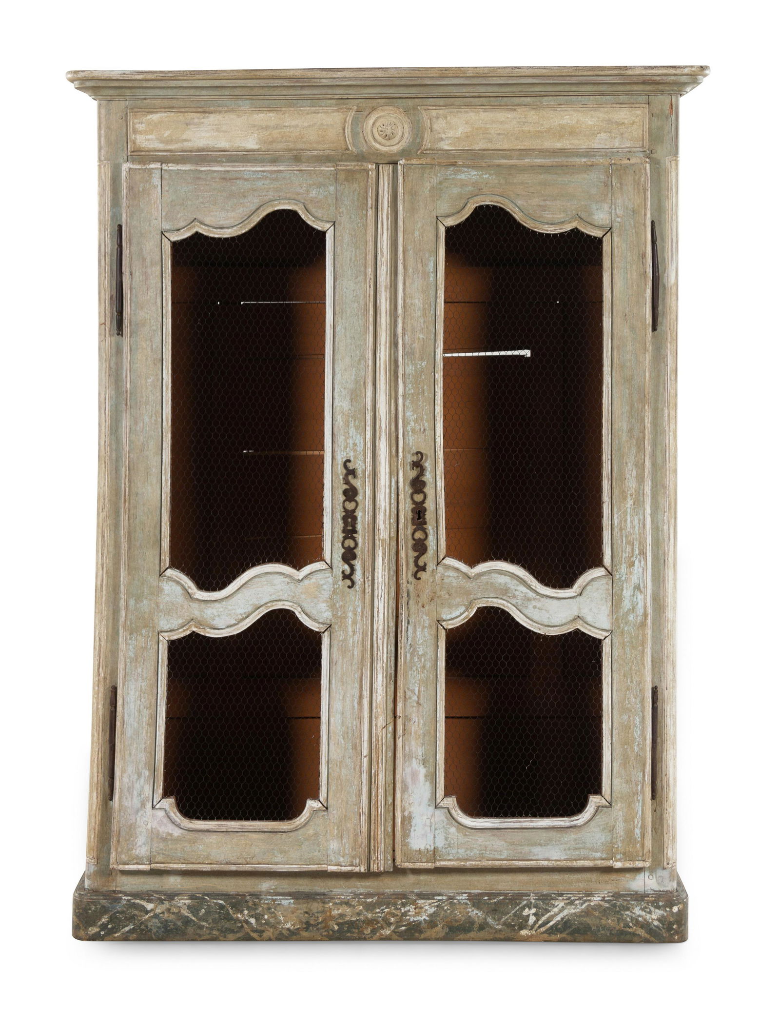 A French Provincial Painted Cupboard (1 of 4)