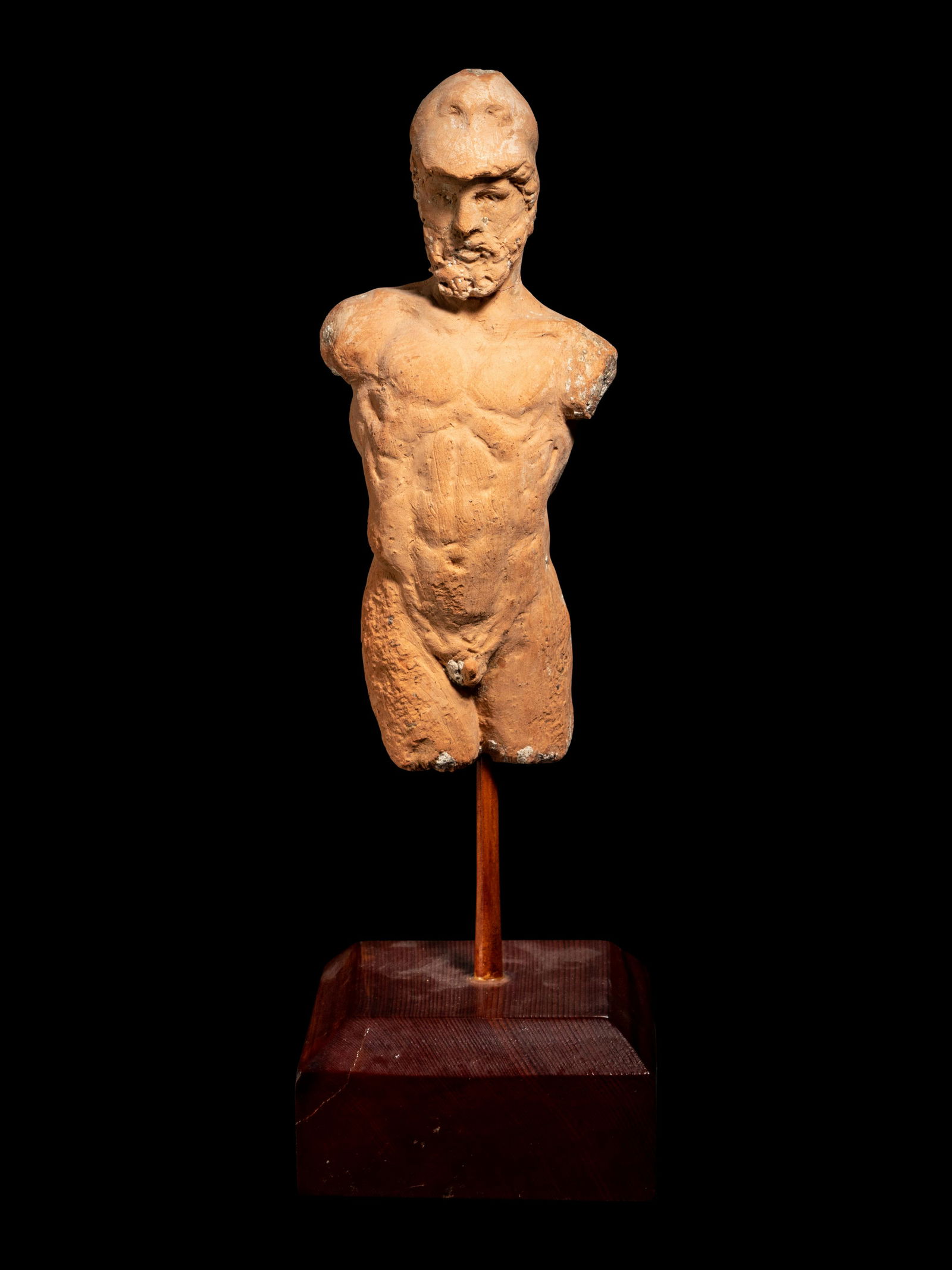 A Ceramic Model of an Ancient Greek (1 of 5)