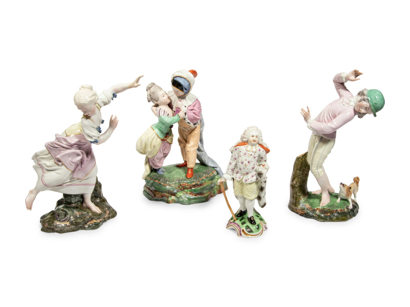 Four Hochst Porcelain Figures (1 of 7)