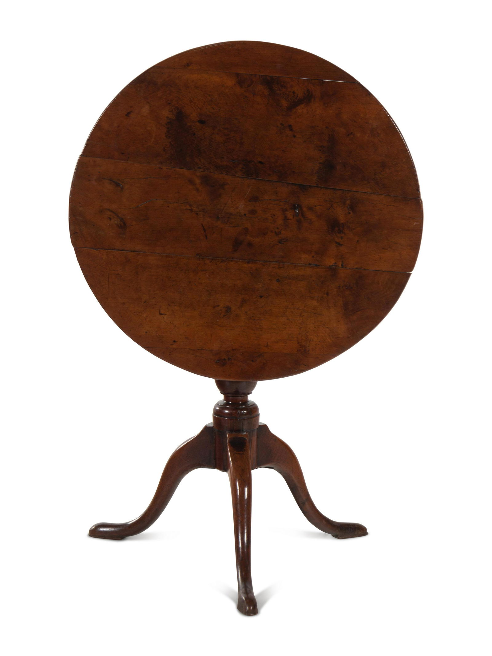 A Queen Anne Cedar Tilt-Top Tea Table (1 of 2)