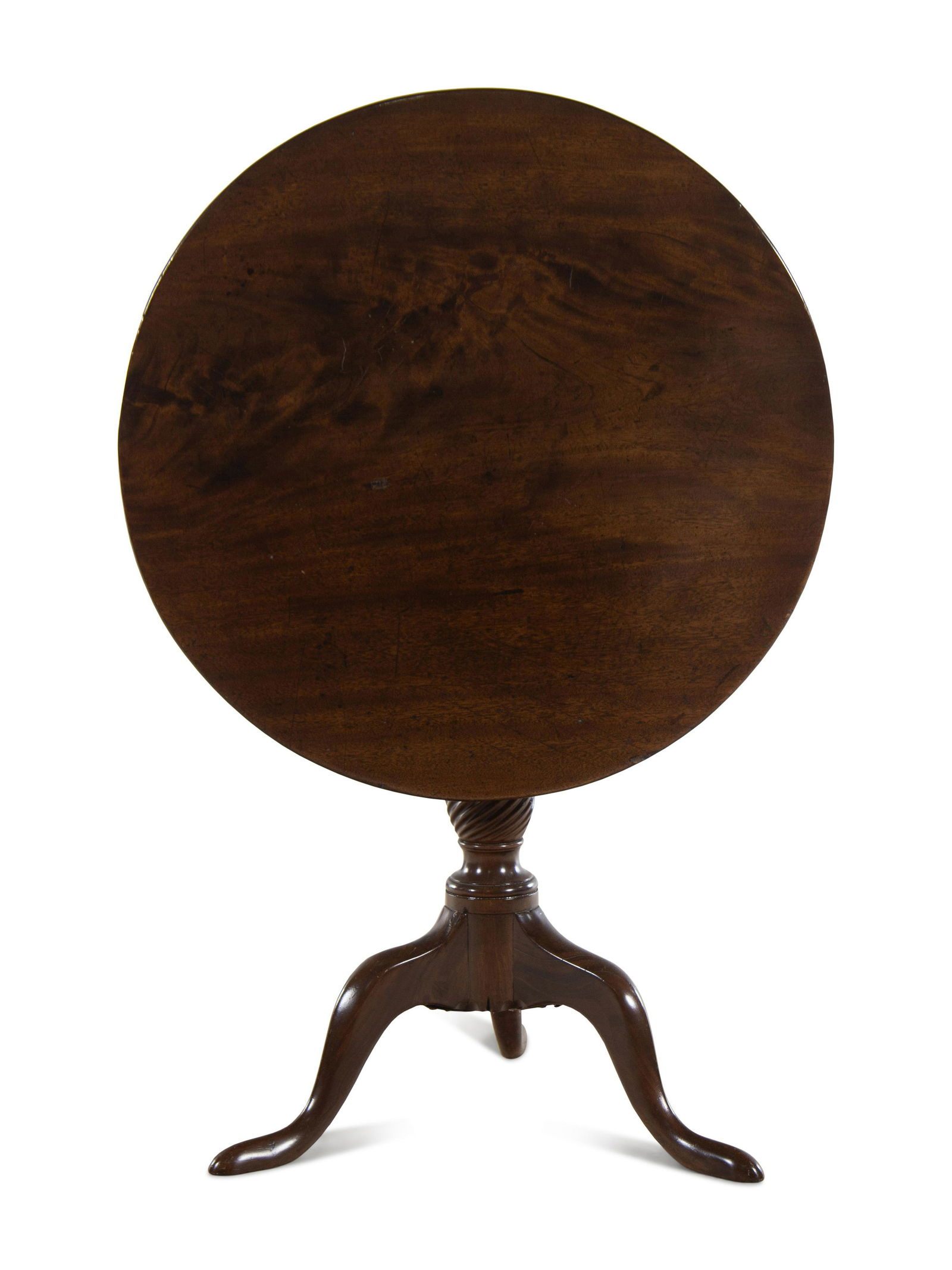 A George III Mahogany Tilt-Top Table (1 of 2)