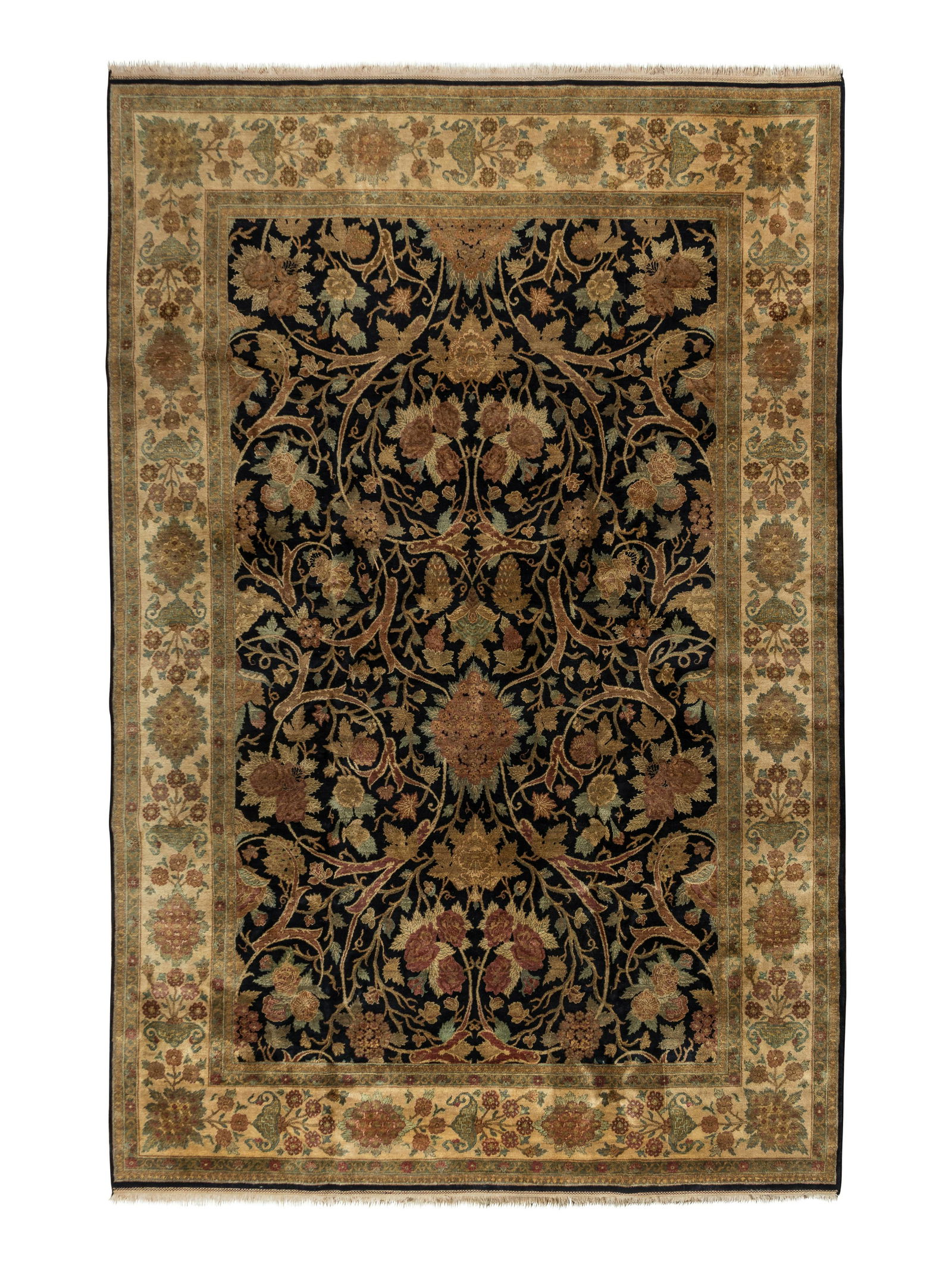 An Sino-Persian Wool Rug (1 of 4)