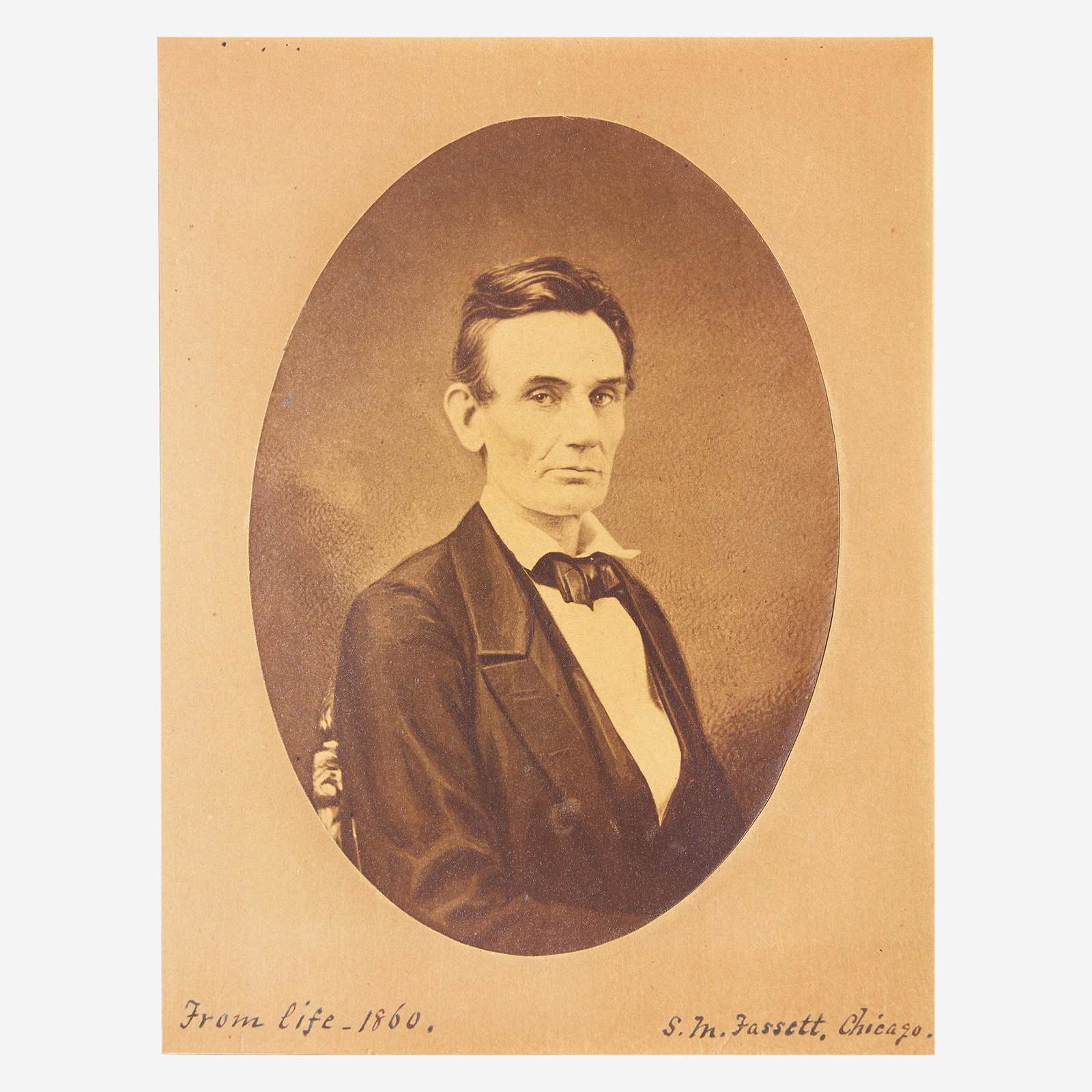 [Americana] Lincoln, Abraham Photographic Portrait (1 of 1)