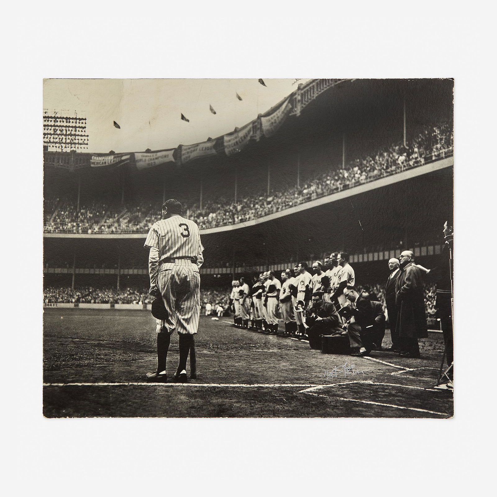 [Baseball] [Ruth, Babe] Fein, Nat Babe Bows Out (1 of 1)