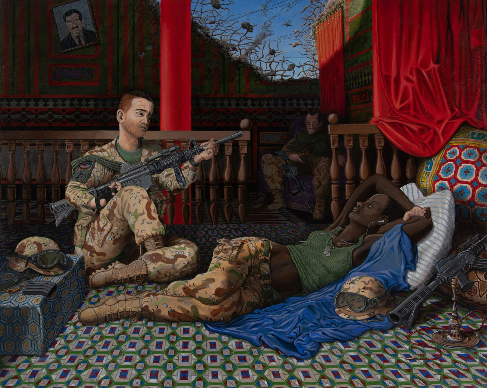 Sandow Birk  (American, b. 1962) In the Palace of (1 of 5)
