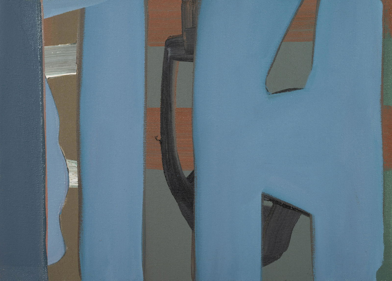 Stan Kaplan (American, 20th/21st century) Untitled,: Stan Kaplan (American, 20th/21st century) Untitled, 2002 oil on canvas signed Stan Kaplan, titled and dated (verso) 11 x 15 inches. Provenance: Mary Goldman Gallery, Los Angeles