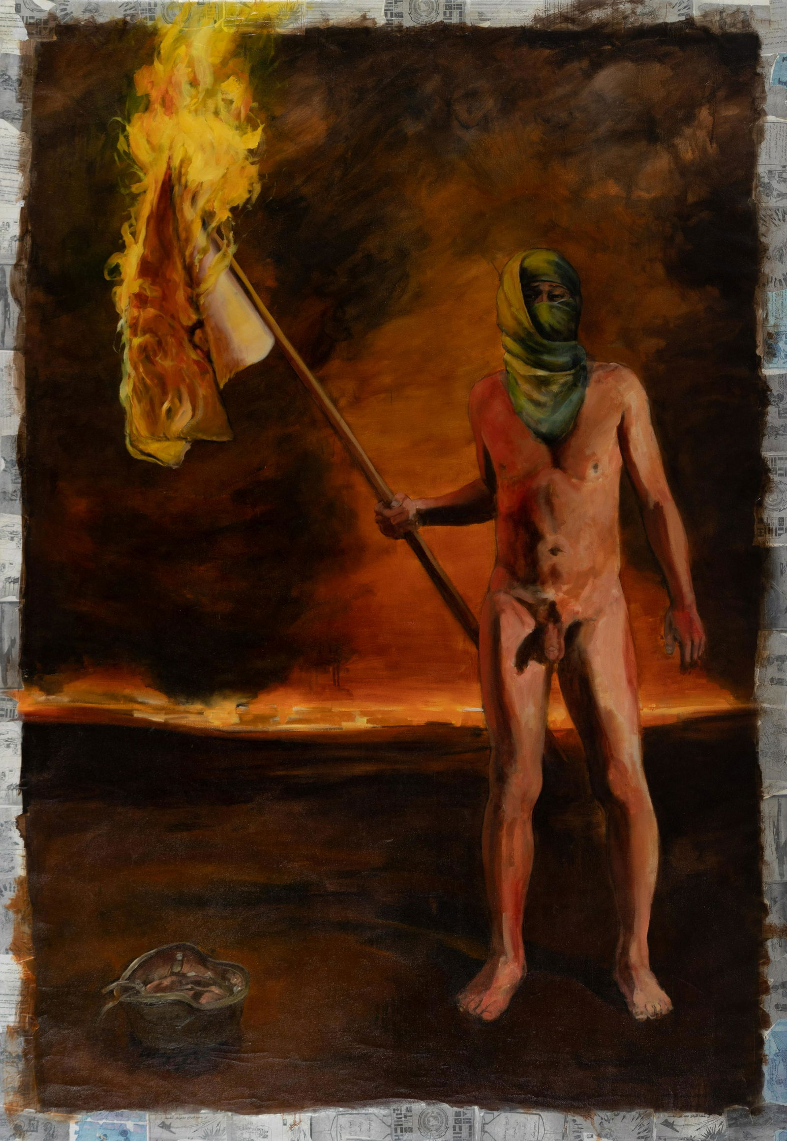 Steven J. Yazzie (Native American, b. 1970) Heat of Man (1 of 5)